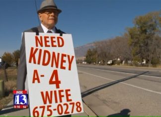 74-year-old man walks for miles in search of kidney donor for wife (Report)