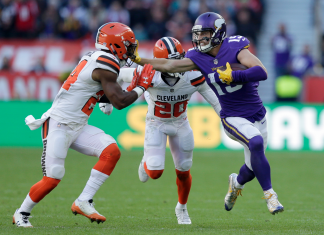 The Latest: After half lead Browns appear headed to 8th loss (Report)