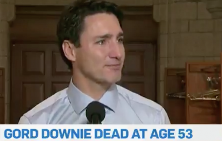 justin trudeau gord downie justin trudeau gord downie