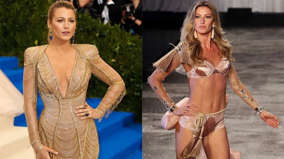 Actress Blake Lively claimed supermodel Gisele Bündchen motivates her to stay in camera-ready shape.