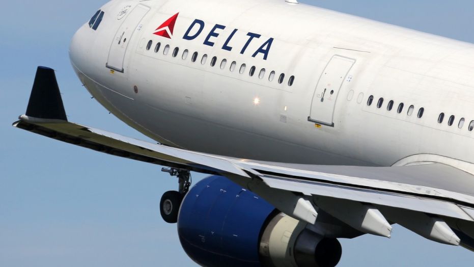 A Delta aircraft was diverted to an airport in Canada after experiencing engine trouble.