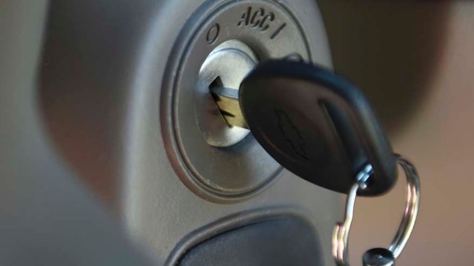 Ignition switch of a 2005 Chevrolet Cobalt