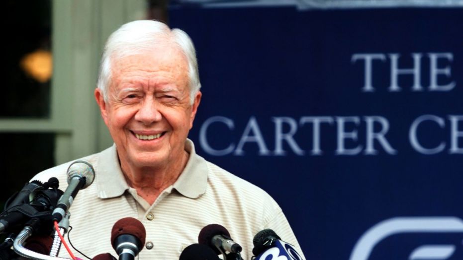 Jimmy Carter, the 93-year-old former Democratic president, says he is willing to go to North Korea on a diplomatic mission for President Trump amid the escalating tensions over nuclear weapons.