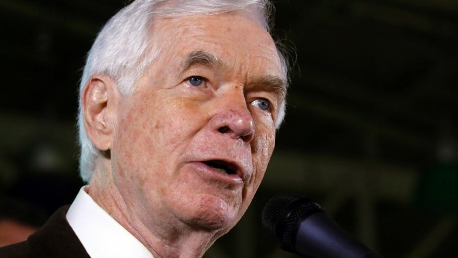 Sen. Thad Cochran, R-Miss., returns to Washington, D.C. after weeks spent in his district undergoing treatment for urological problems. 