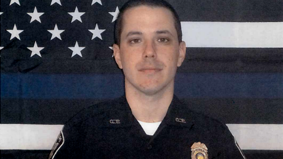Police officer Justin Leo was fatally shot responding to a domestic dispute during the weekend. 