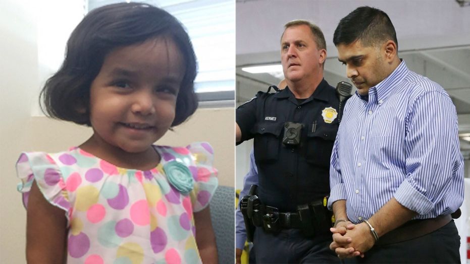 Three-year-old Sherin Mathews's body was found by cadaver dogs. Her adopted father Wesley Mathews is behind bars on a charge of injury to a child.