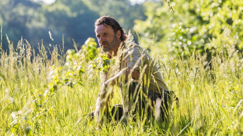 Andrew Lincoln as Rick GrimesÂ - The Walking Dead _ Season 8, Episode 1 - Photo Credit: Jackson Lee Davis/AMC