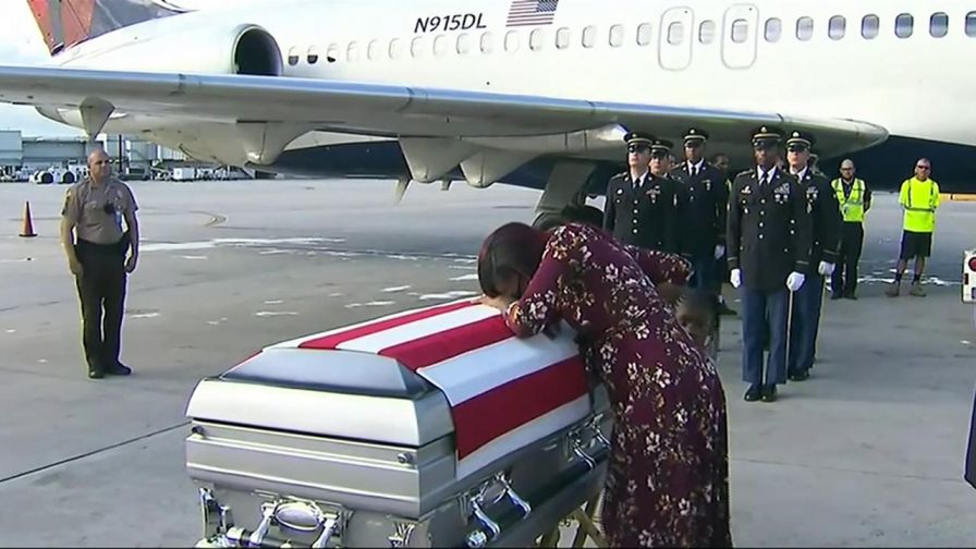Rep. Frederica Wilson (D-Fla.) says President Trump told Army Sgt. La David Johnson's widow 'he knew what he was signing up for." Her comments prompted backlash from the president.