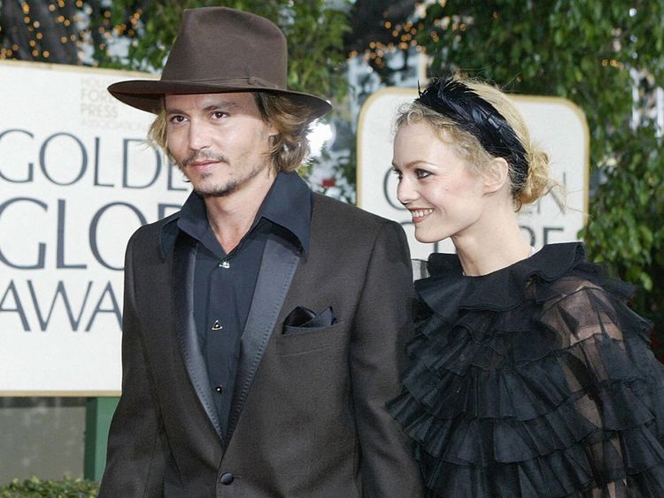Johnny Depp was previously married to Vanessa Paradis