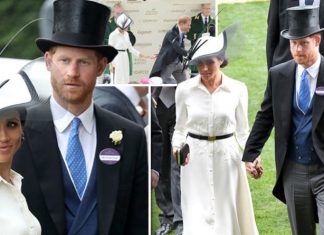 UK: Prince Harry CANNOT let go of Meghan Markle’s hand in touching Royal Ascot snap | Royal | News