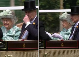 UK: Queen at Royal Ascot: Monarch glows in an aquamarine outfit as she attends final day | Royal | News