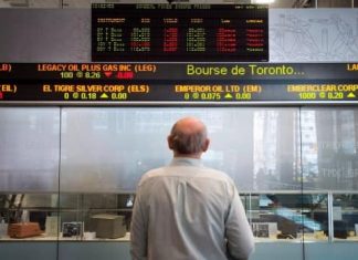 S&P/TSX composite index hits new record closing high (Report)