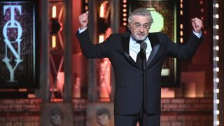 Robert De Niro says &#34;F*** Trump&#34; onstage during the 72nd Annual Tony Awards at Radio City Music Hall on June 10, 2018 in New York City.