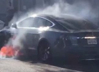 Actor Mary McCormack says husband’s Tesla car shot flames in traffic (Report)
