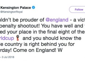 Prince William leads celebrations for Three Lions as England BEAT Colombia | Royal | News (Details)