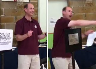 Prince Edward unviles another plaque in hilarious and dramatic fashion | Royal | News (Details)