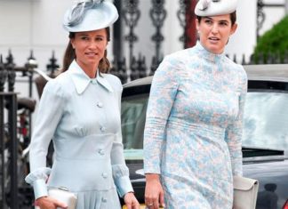 Pippa Middleton shows off baby bump as she arrives for Prince Louis christening | Royal | News (Details)