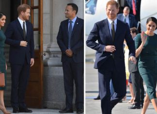 Meghan Markle forgets to UNWRAP her bag before carrying it during Ireland tour | Royal | News (Details)