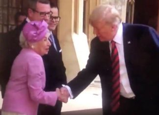 Donald Trump meets his match as Queen’s lady in waiting gives stern handshake | Royal | News (Details)