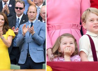 Prince William and Kate Middleton encouraging George and Charlotte to play tennis | Royal | News (Details)