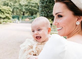 Prince Louis christening GIGGLING picture was NOT meant to be released for THIS reason | Royal | News (Details)