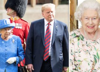 Did the Queen try to anger Donald Trump with her jewellery during President UK visit? | Royal | News (Details)