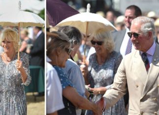 Camilla keeps cool with umbrella as she joins husband Charles at Sandringham Flower Show | Royal | News (Details)