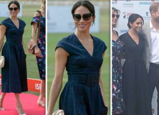 Meghan Markle shows support for husband Harry as loved-up couple enjoy polo charity match | Royal | News (Details)