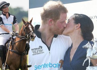 Meghan Markle kisses Prince Harry after winning polo match | Royal | News (Details)