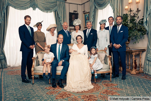 Prince Louis christening Kate Middleton