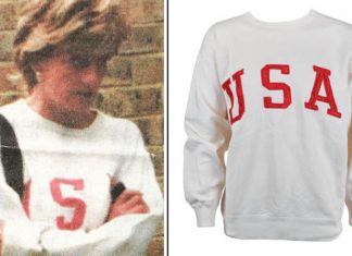 princess diana: sweatshirt given to yacht stewardess goes to auction | Royal | News (Details)