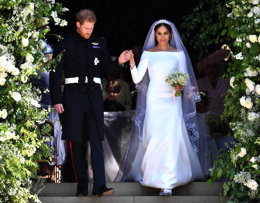 Prince Harry and Meghan Markle's wedding in pictures