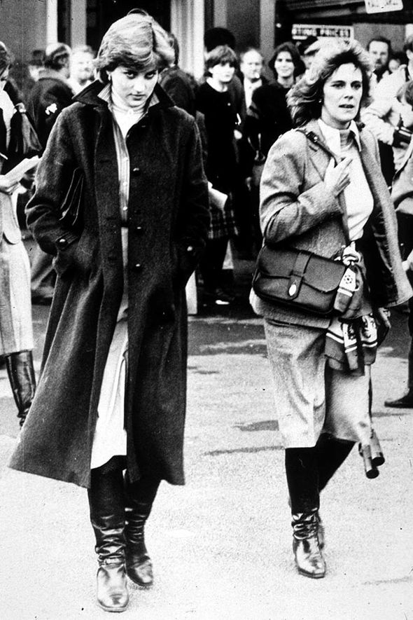Princess Diana and Camilla Parker-Bowles