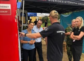 Sweden’s Princess Victoria pays surprise visit to firefighters battling forest fires | Royal | News (Details)