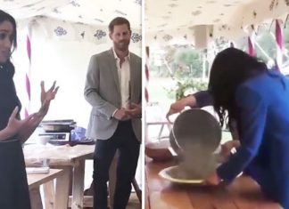 Meghan Markle gives PASSIONATE speech as Prince Harry gazes at wife | Royal | News (Details)