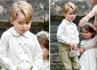 Prince George steals the show at another wedding as royal pageboy shows off dance moves | Royal | News (Details)