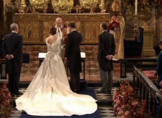 Eugenie’s Wedding Dress Shows Off Scars (Photo) Eugenie scars: How Eugenie chose wedding dress that shows back operation scars