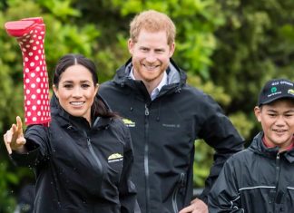 Harry, Meghan welly-wanging skills in New Zealand Harry, Meghan welly-wanging skills in New Zealand