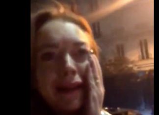 Lindsay lohan punched in the face (Video) Lindsay lohan punched in the face (Watch)