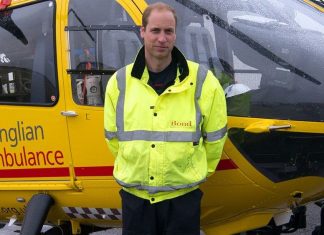 Prince William “tipped over the edge” while air ambulance pilot Prince William "tipped over the edge" while air ambulance pilot