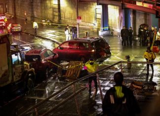 Vehicle hits pedestrians in NYC: One Killed, Several Others Injured Vehicle hits pedestrians in NYC, One Killed, Several Others Injured