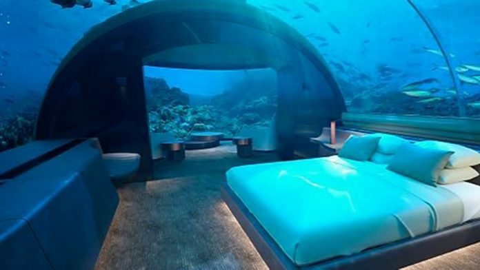 World First Underwater Hotel opens in Maldives (Watch)