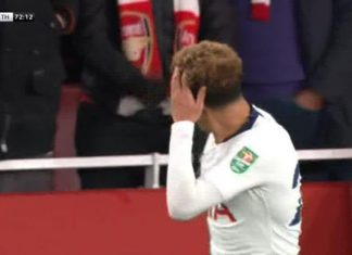 Alli hit by bottle in cup win at the Emirates Alli hit by bottle in cup win at the Emirates