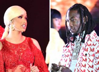 Offset crashes Cardi B’s gig begging for forgiveness (Watch) Offset crashes Cardi B's gig begging for forgiveness (Watch)