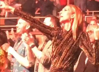 Celine Dion Rocks Out at Lady Gaga’s ‘Enigma’ Show (Video) Celine Dion Rocks Out at Lady Gaga's 'Enigma' Show (Video)
