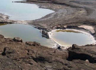 Dead Sea shrinking at alarming rate, Report Dead Sea shrinking at alarming rate, Report