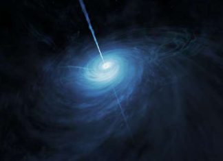 Hubble sees the brightest quasar in the early Universe, Report Hubble sees the brightest quasar in the early Universe, Report
