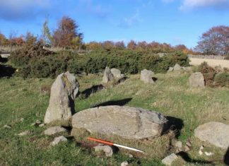 Prehistoric stone circle is actually replica built in the 1990s Prehistoric stone circle is actually replica built in the 1990s
