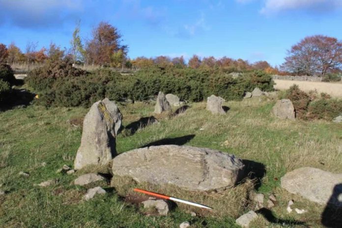 Prehistoric stone circle is actually replica built in the 1990s