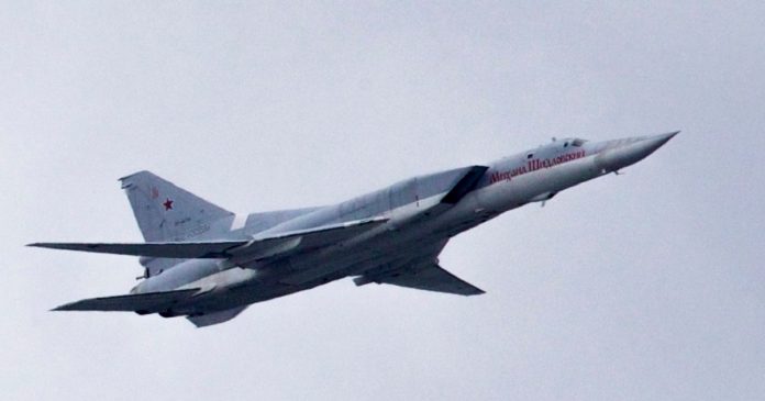 Russian supersonic bomber crashes, two crew members killed
